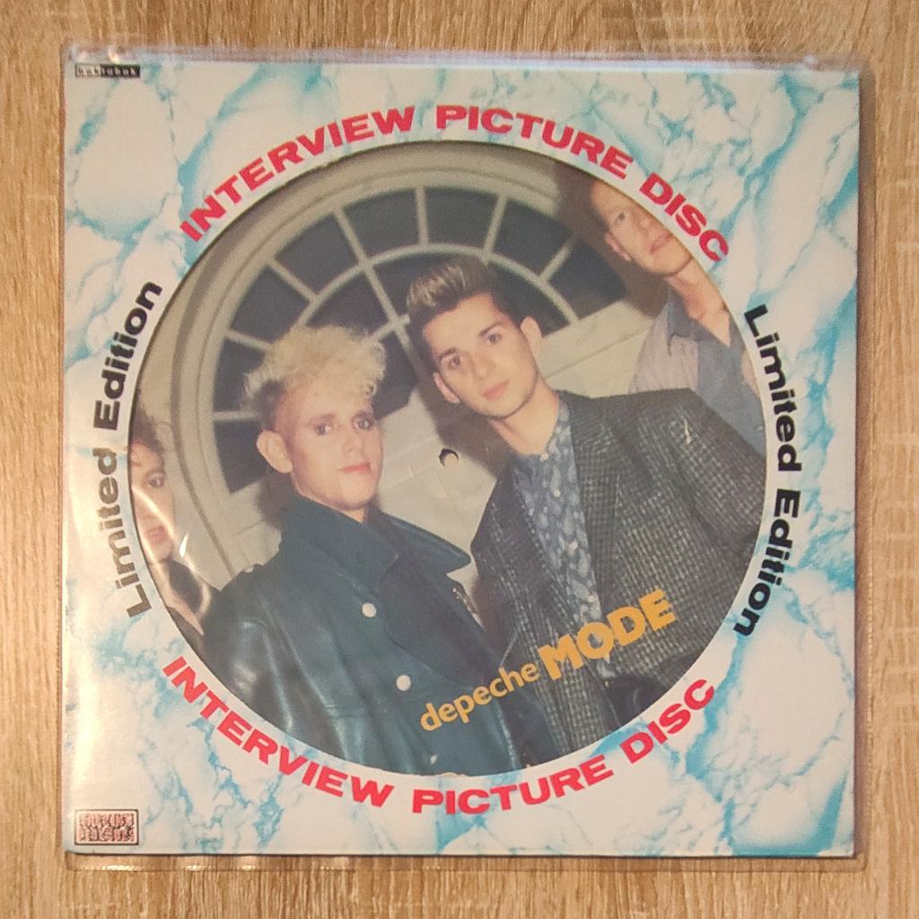 Depeche Mode - 12" Interview Picture Disc, Envoi, Comme neuf, 12 pouces