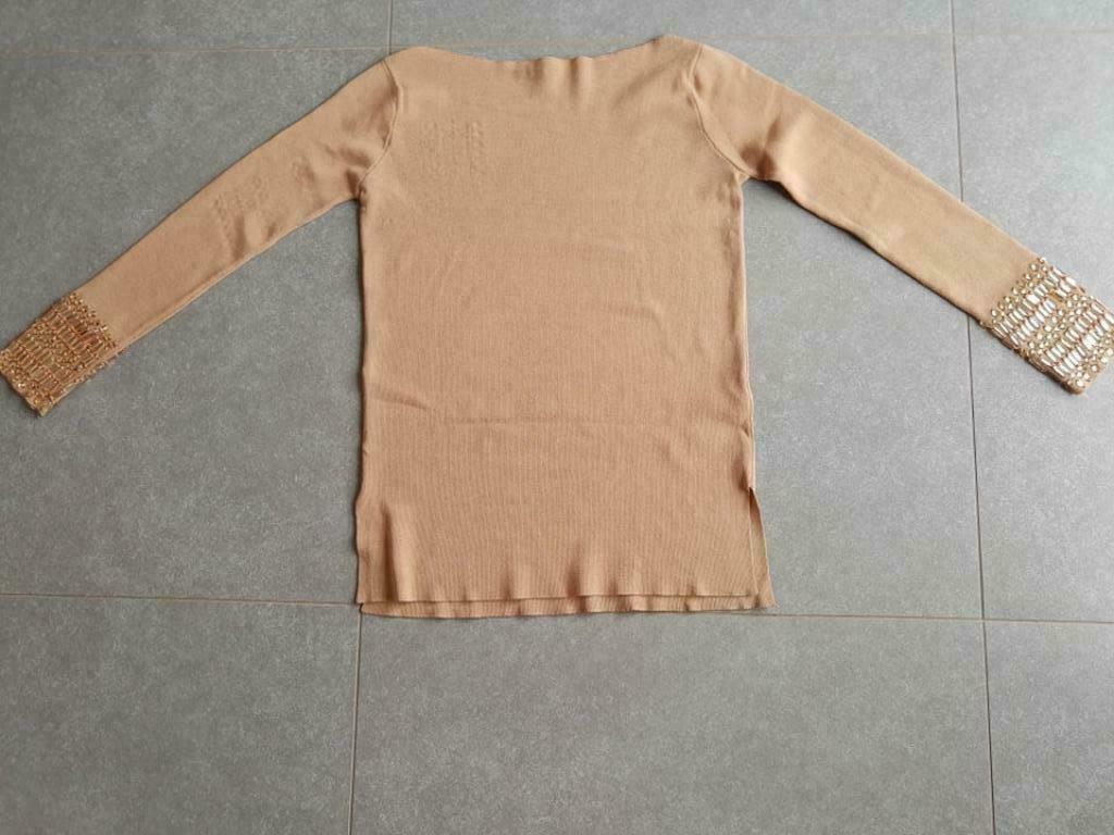 bruine trui maat M zara, Taille 38/40 (M), Enlèvement ou Envoi, Zara, Comme neuf
