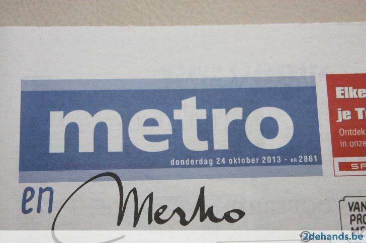 Kiekeboe - Merho (Metrokrant), Verzamelen, Ophalen of Verzenden, Nieuw
