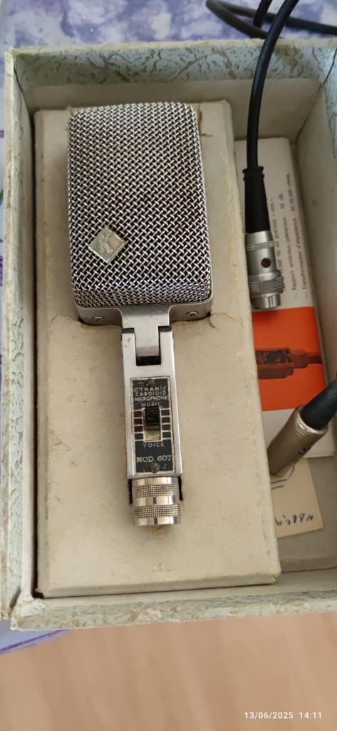 MICRO DAVOLI KRUNDAAL 607, Musique & Instruments, Microphones, Utilisé, Micro pour instrument, Enlèvement