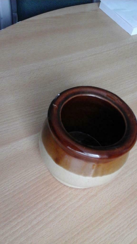 pot ancien diam 9cm   vintage '70, Antiquités & Art, Curiosités & Brocante, Enlèvement ou Envoi