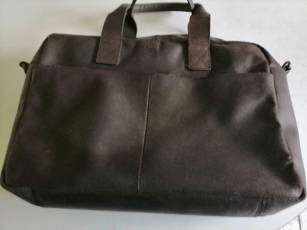 Handtas Koerierstas Laptoptas Aktentas vr mannen BURKELY, Ophalen of Verzenden, Zo goed als nieuw, Schoudertas