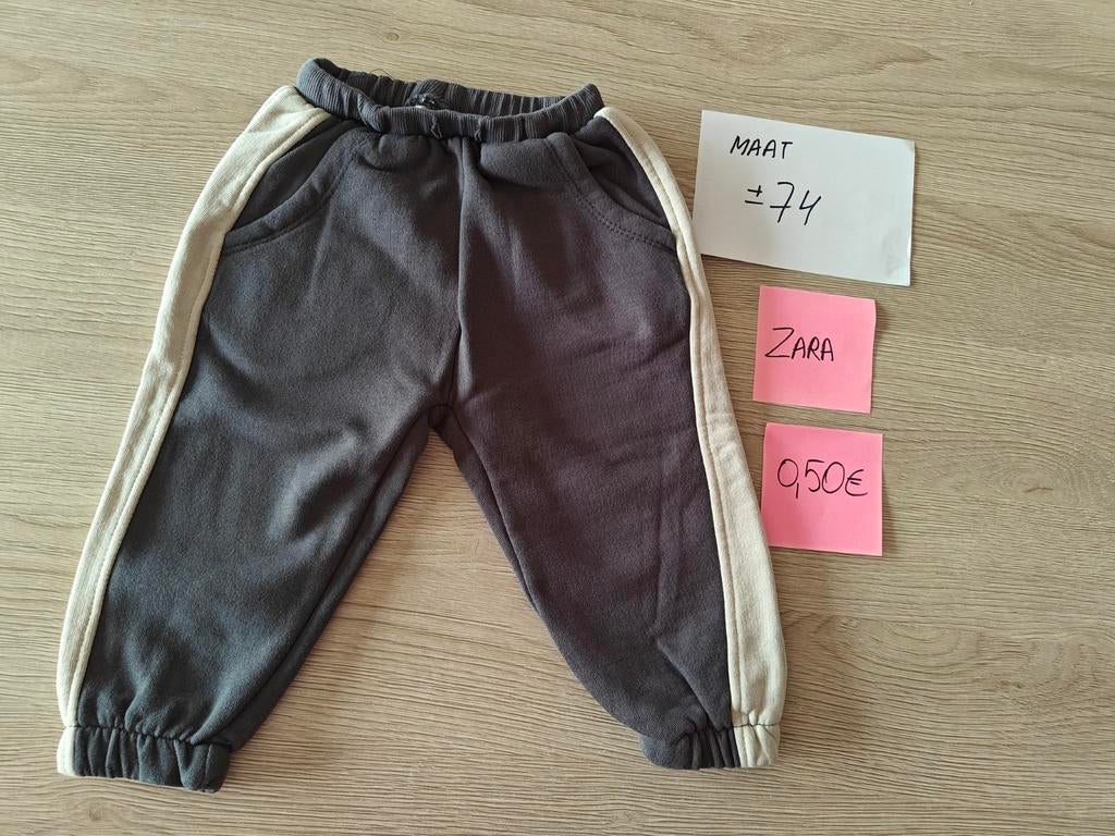 Broek jongen Zara - maat 74, Gebruikt, Broekje, Ophalen of Verzenden, Zara