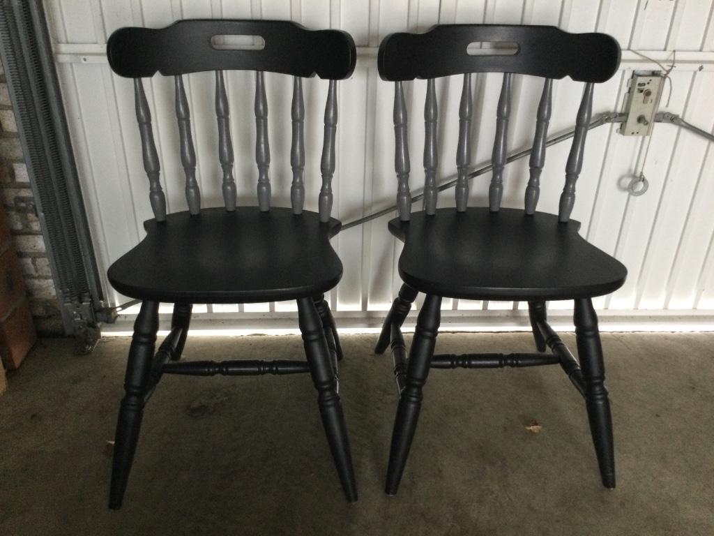 2 retro stoelen, Ophalen, Gebruikt, Twee, Vintage