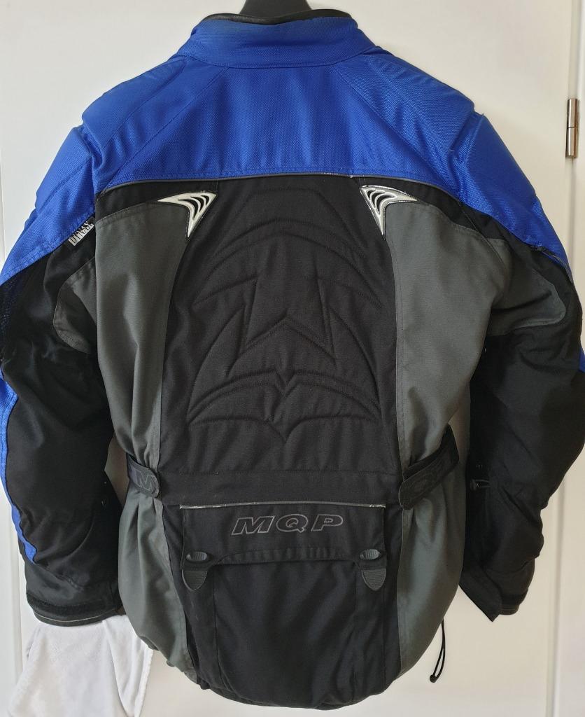 Veste de moto avec doublure en très bon état, Motos, MQP, Enlèvement, Hommes, Manteau | tissu