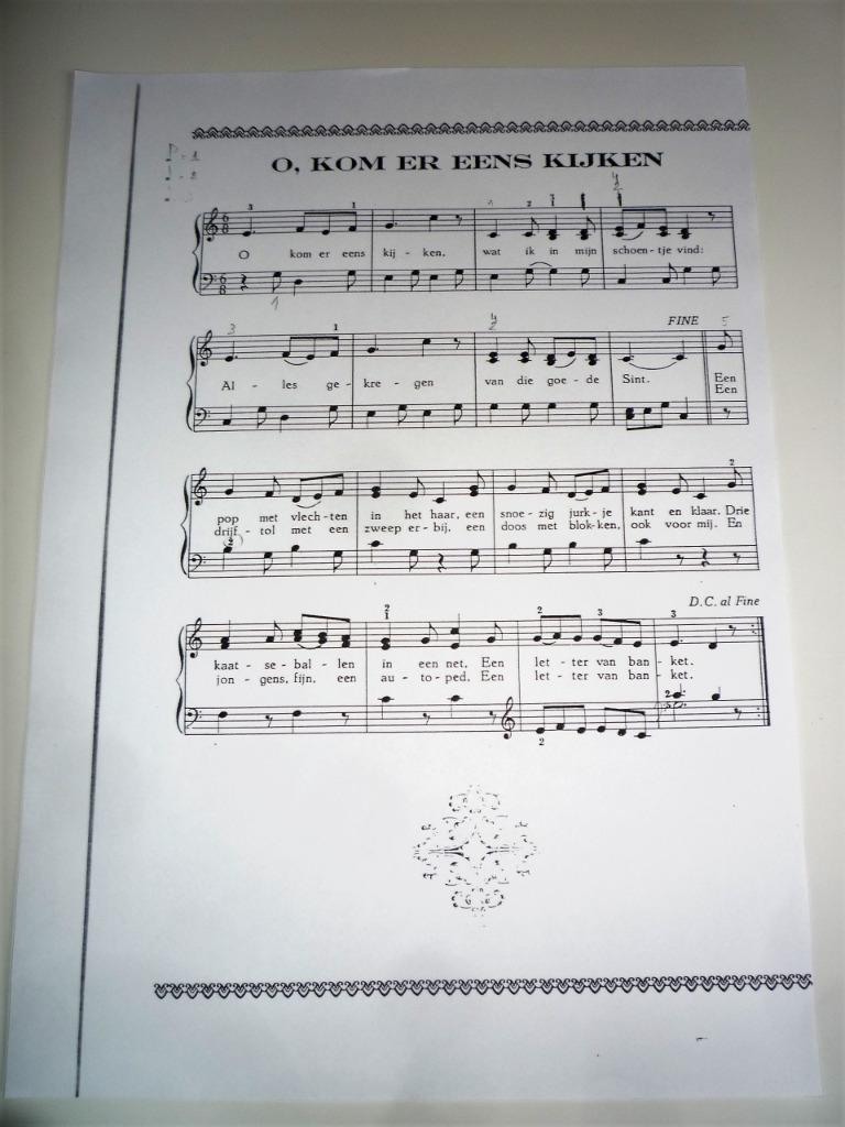 Sinterklaas piano partituren, Enlèvement ou Envoi, Autres genres, Utilisé, Thème