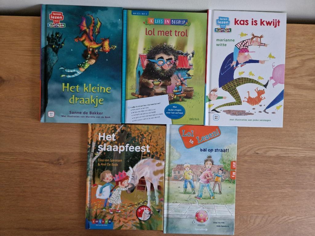 5 avi boeken avi 3, Ophalen, Zo goed als nieuw
