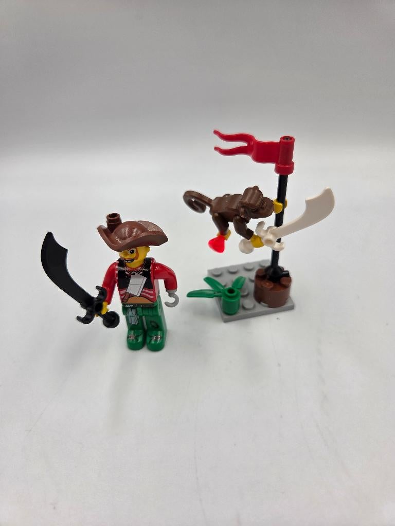 Lego Pirates 7081 Harry Hardtack and Monkey, Kinderen en Baby's, Speelgoed | Duplo en Lego, Zo goed als nieuw, Lego, Complete set