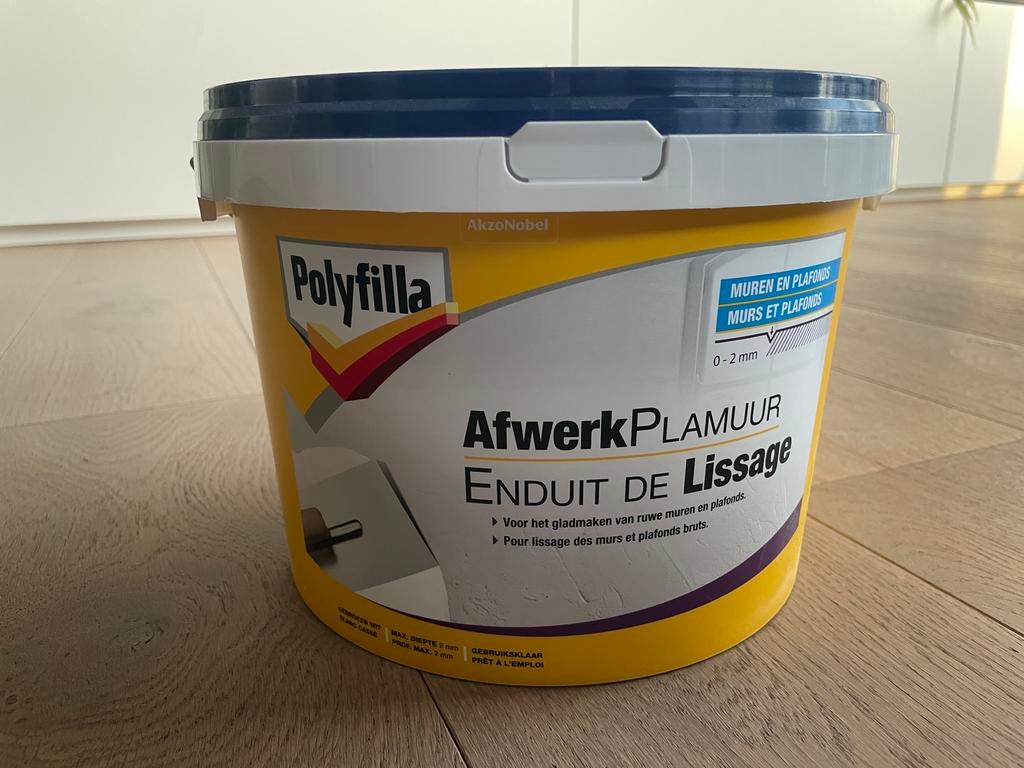 Enduit de lissage Polyfilla 7 kg, Enlèvement, Neuf