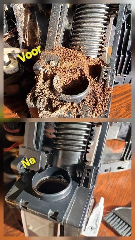 Service de machine à café, Enlèvement