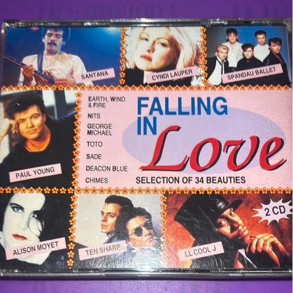 PERFECTE STAAT DUBBELE CD FALLING IN LOVE/ OF 34 BEAUTIES, Cd's en Dvd's, Ophalen of Verzenden, Zo goed als nieuw