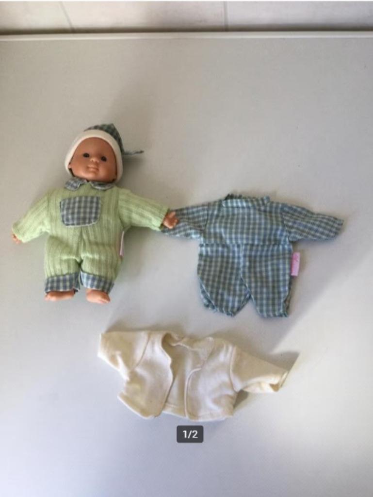 Klein popje met kleren, Verzamelen, Ophalen of Verzenden