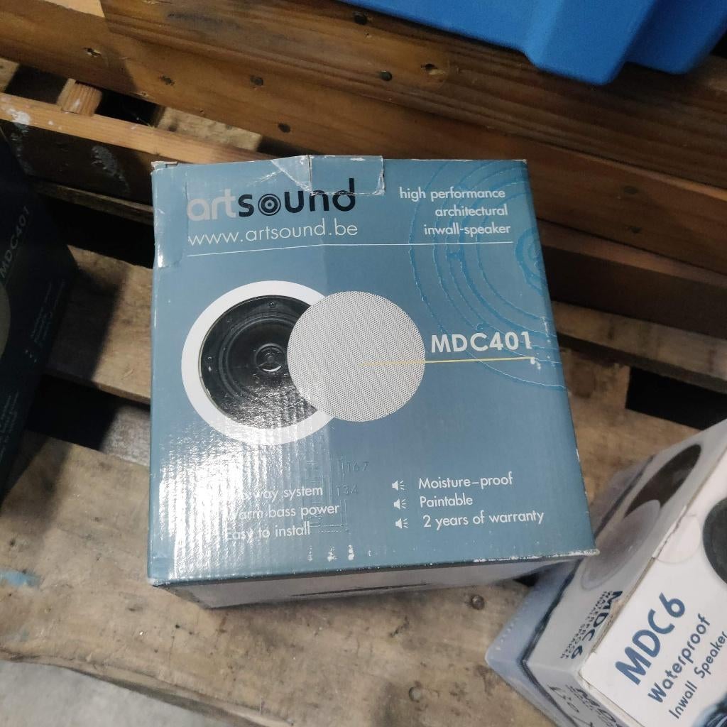 Luidsprekers inbouw artsound nieuw, Enlèvement, Neuf