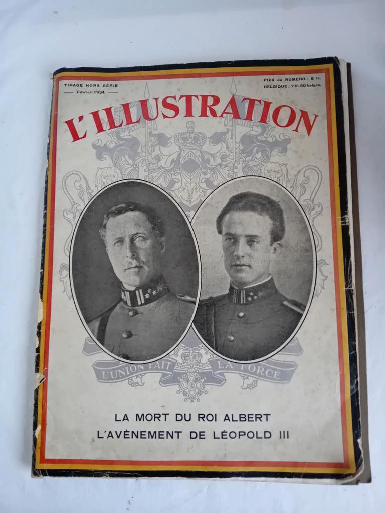 revues illustration ancienne 1934, Enlèvement ou Envoi, Utilisé, Autres types