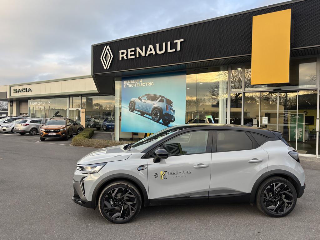 Renault Captur 1.8 E-Tech full hybrid 160 esprit Alpine Besc, Argent ou Gris, 1341 kg, Entreprise, 5 portes