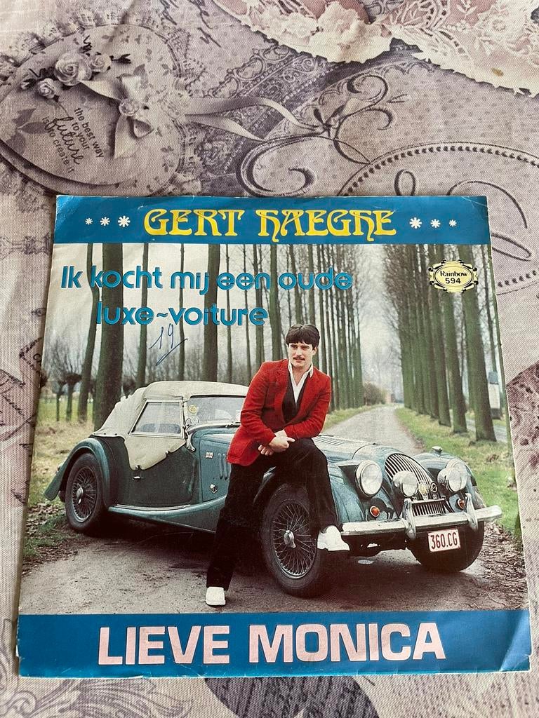 Topper  gert haeghe/ik kocht mij een oude luxe - voiture, Ophalen of Verzenden