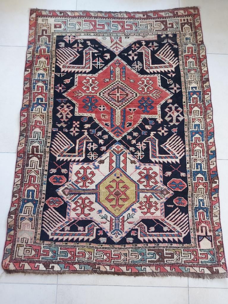 Akstafa Shirvan antiek tapijt, Antiek en Kunst, Antiek | Tapijten, Tafelkleden en Textiel, Ophalen