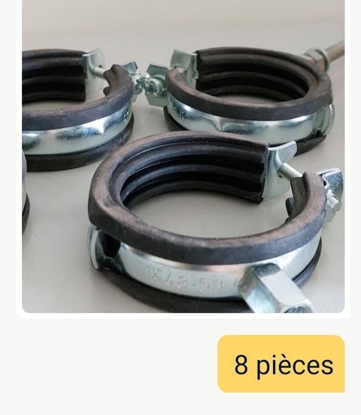 Colliers de serrages la pièce 2€, Enlèvement, Comme neuf