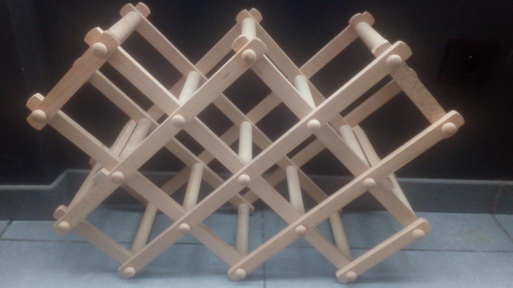 porte bouteilles, Ophalen, Nieuw, Hout, 5 tot 15 flessen