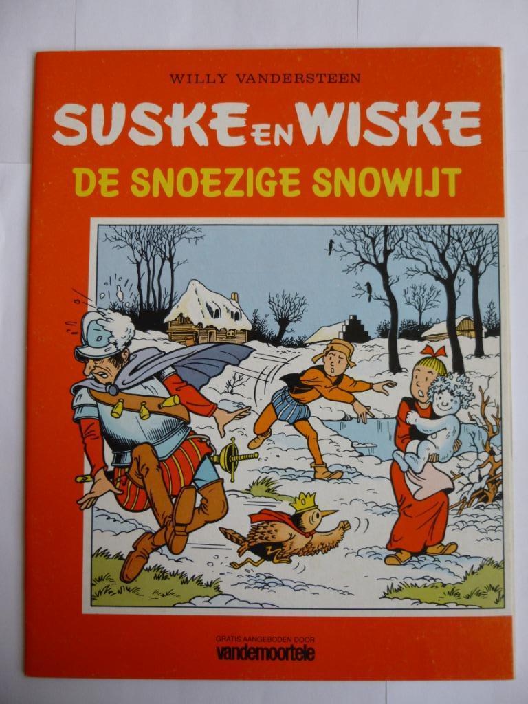 SUSKE EN WISKE RECLAME UITGAVE"DE SNOEZIGE SNOWIJT"UIT 1992, Livres, BD, Comme neuf, Une BD, Enlèvement ou Envoi