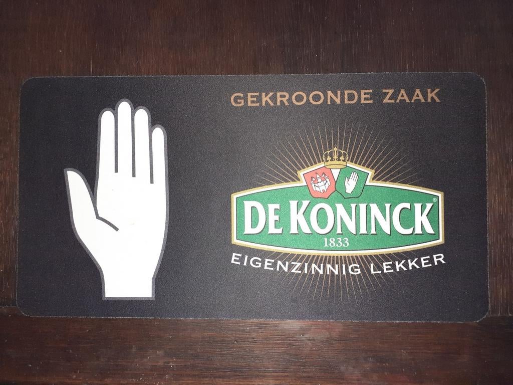 Toogmatjes bier, Verzamelen, Ophalen of Verzenden, Gebruikt, Overige typen, De Koninck