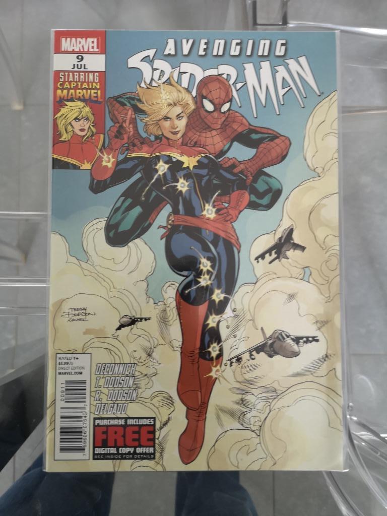 Avenging Spider-Man #9 (1st Carol Danvers as Captain Marvel), Boeken, Eén comic, Ophalen of Verzenden, Nieuw