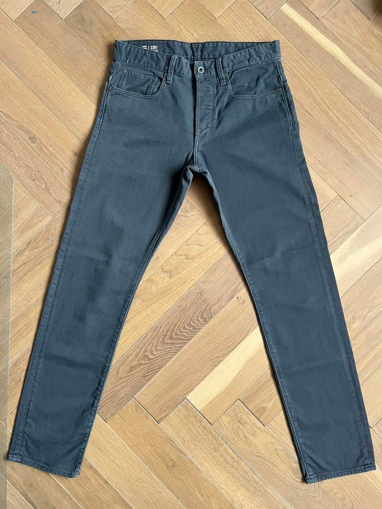 G- star RAW tapered 3301 W31 L32 Z.G.A.N., Ophalen of Verzenden, Zo goed als nieuw