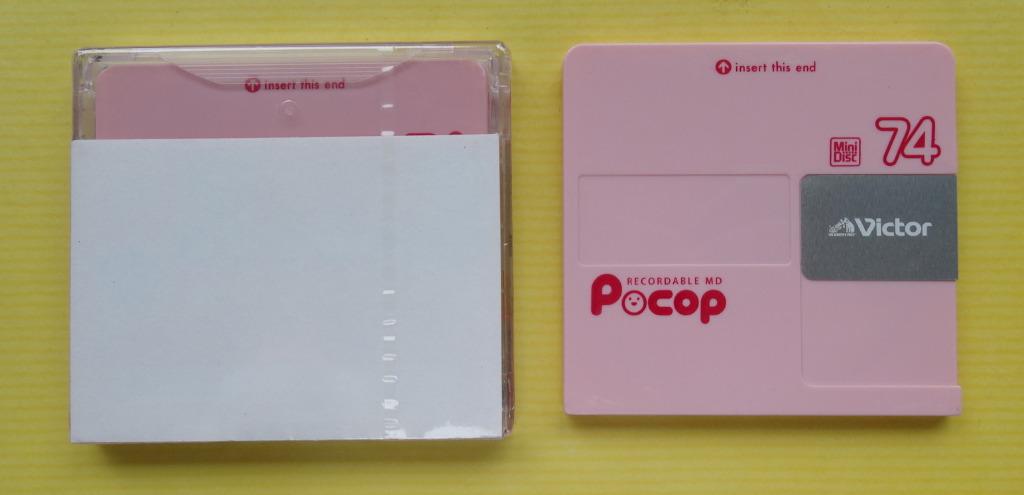 Minidisc Victor Pocop pink sealed 74 - Japan Import, Verzenden, Minidisc-recorder