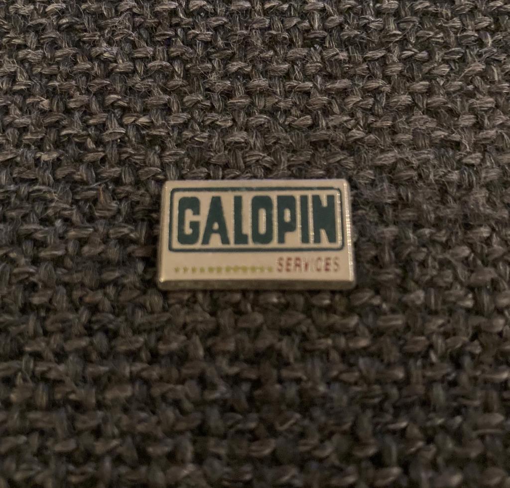 PIN - GALOPIN SERVICES, Verzenden, Gebruikt, Overige onderwerpen, Speldje of Pin