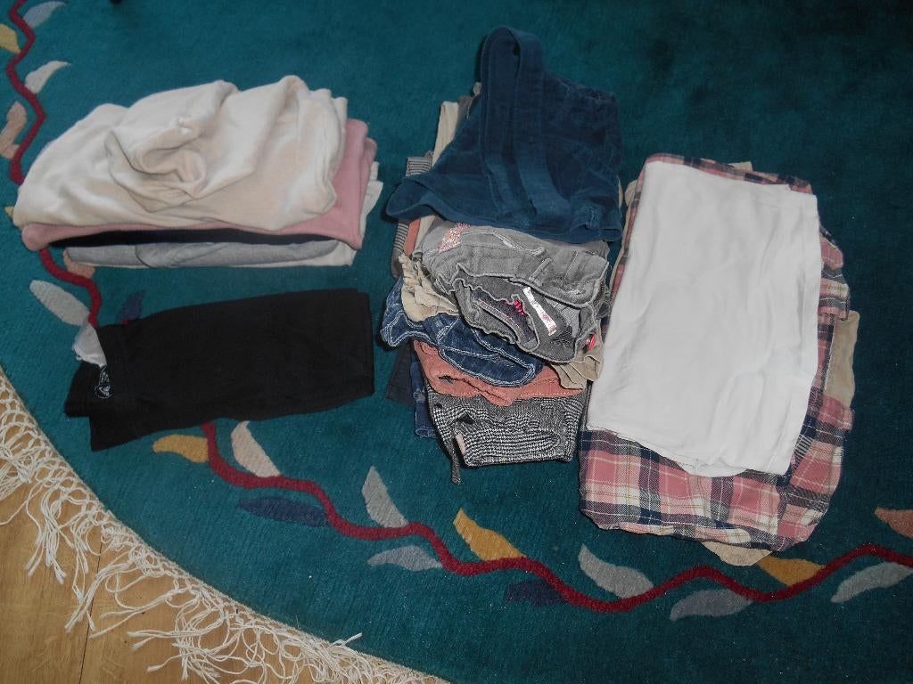 lot vêtements fille 8 ans (20 pièces), Pantalon, Only, Enlèvement, Utilisé