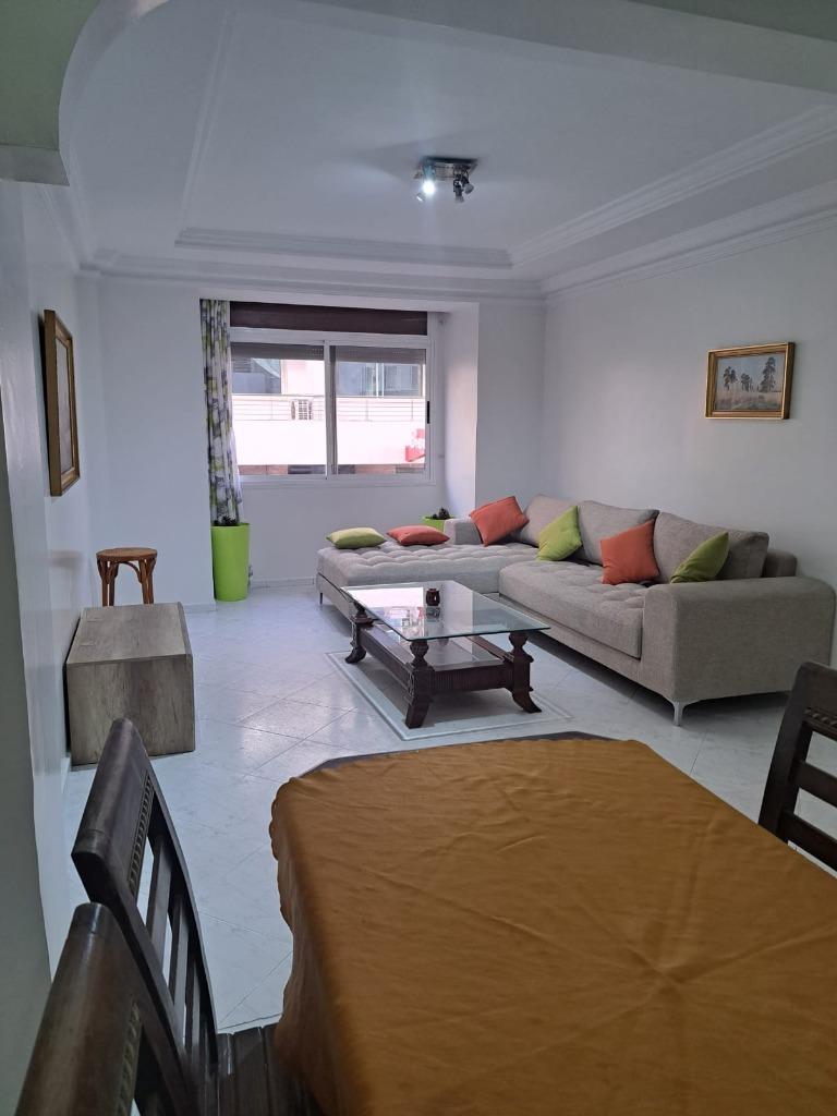 Zeer mooi gemeubileerd appartement te huur in Agdal Rabat, RABAT, 65 m², 2 kamers, Buiten Europa