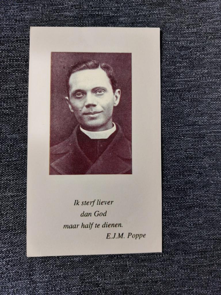 gebedskaartje Priester Poppe, Verzamelen, Verzenden