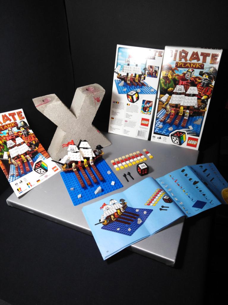 LEGO 3848 Pirate plank - Jeu de société Lego Games - 2010, Enlèvement ou Envoi, Utilisé, Ensemble complet, Lego