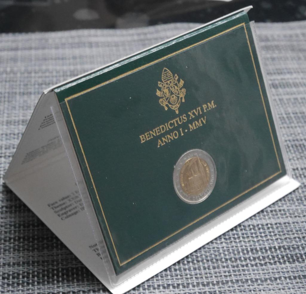 2 euro Vatican 2005 BU  - 20ème journée mondiale jeunesse, Enlèvement ou Envoi, Vatican, 2 euros, Série