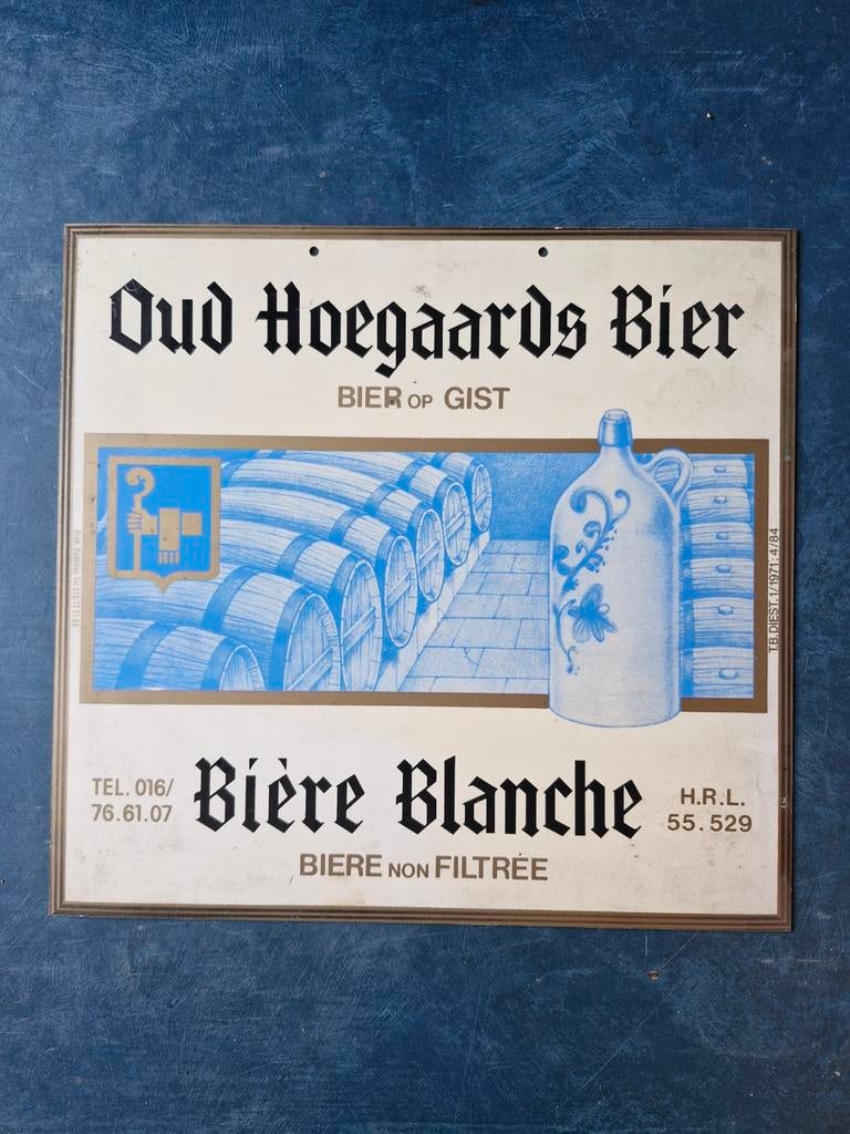 Oud Hoegaards bier reclame, Ophalen