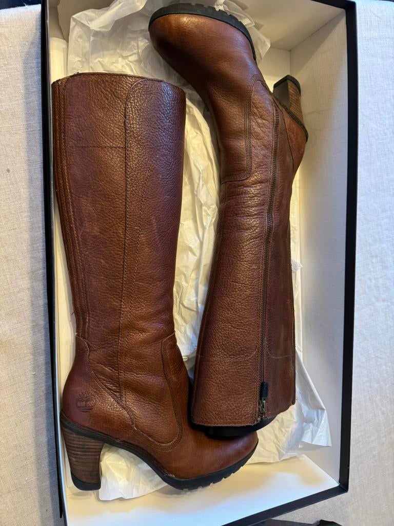 Bottes en cuir Timberland pointure 37, Enlèvement ou Envoi, Comme neuf