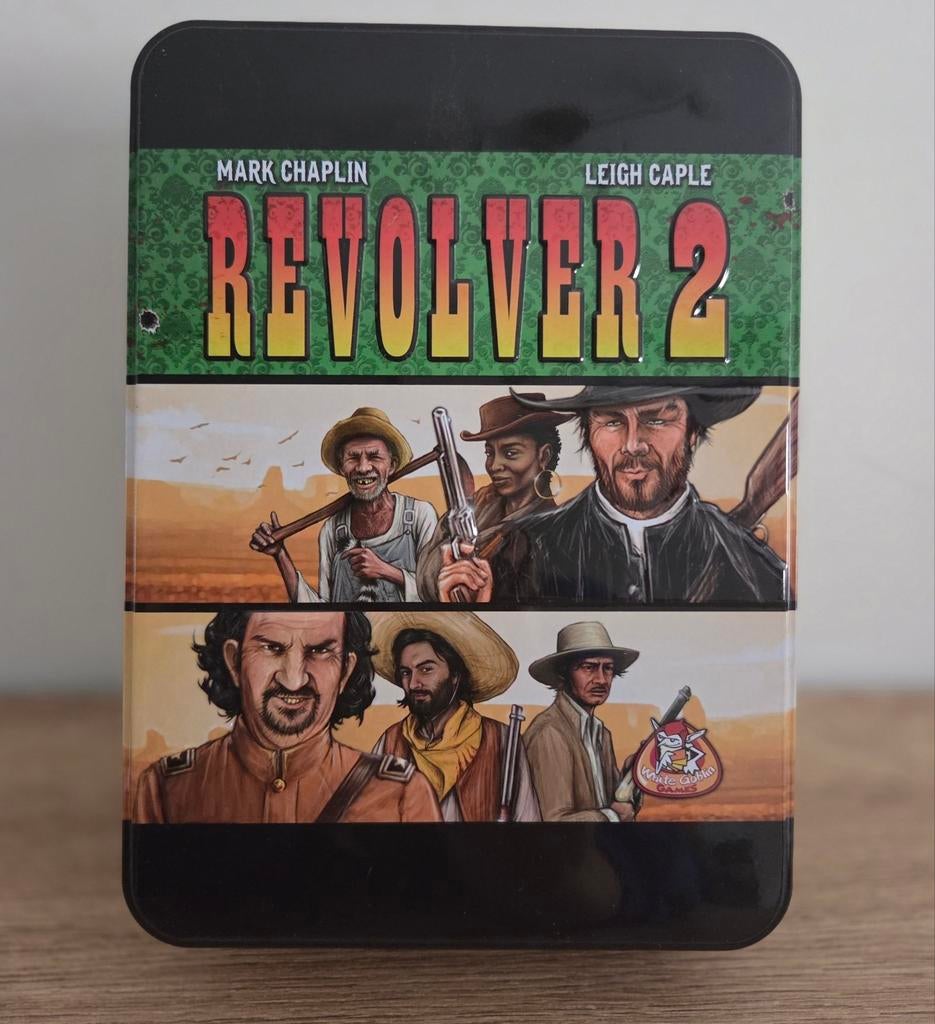Revolver 2 + uitbreiding + sleeves van White Goblin Games, Ophalen of Verzenden