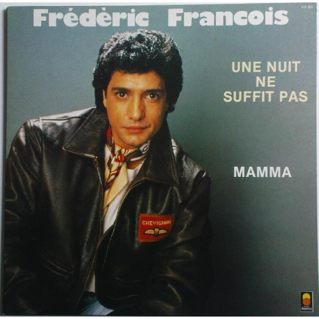 Frédèric Francois ‎– Une Nuit Ne Suffit Pas - Lp, Enlèvement ou Envoi, Comme neuf, 12 pouces