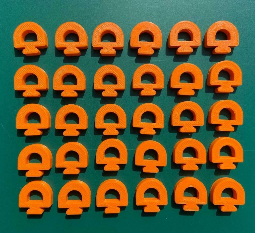 30 fix clips serre, Ophalen of Verzenden, Folie, Nieuw