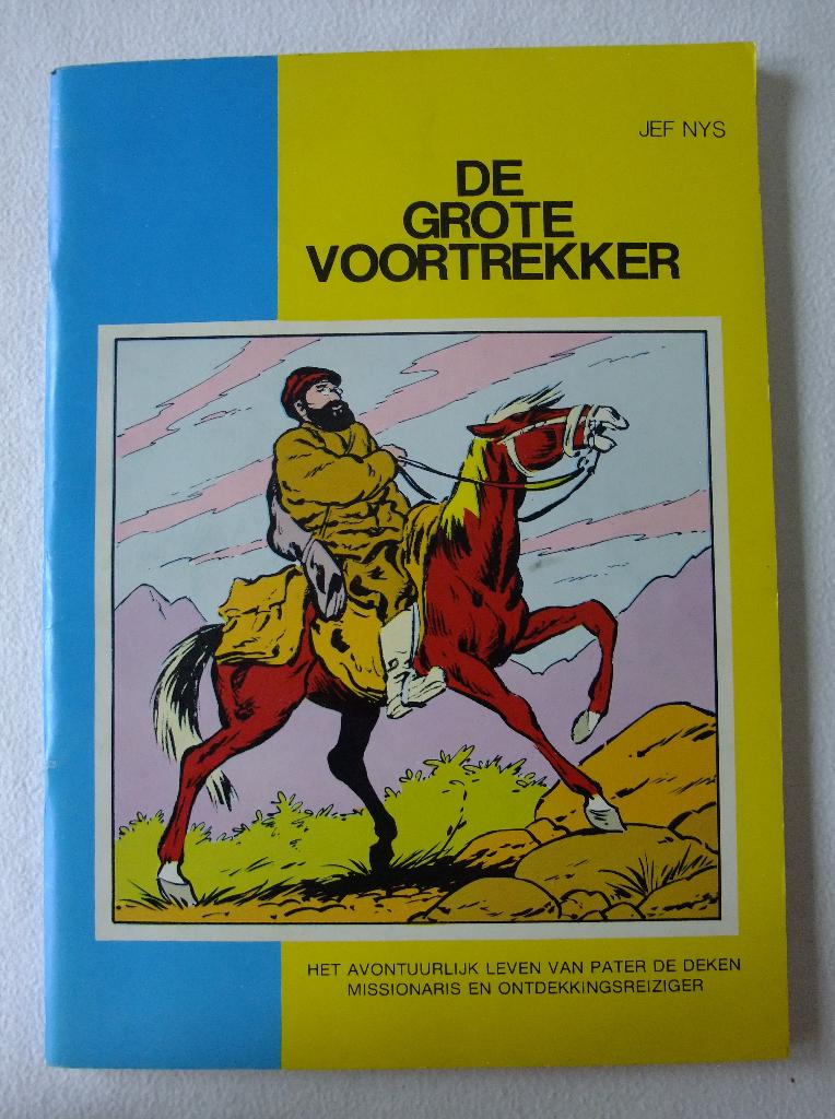 Strip Jef Nys: De grote voortrekker - GESIGNEERD!!, Enlèvement ou Envoi