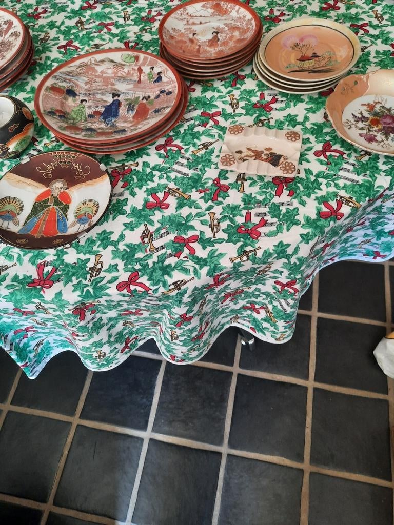 Japanse borden en garnituur., Antiek en Kunst, Ophalen