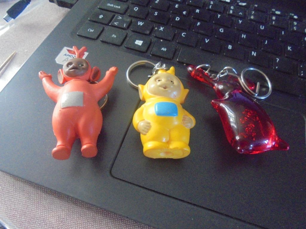 sleutelhangers teletubbie, Enlèvement ou Envoi, Comme neuf, Peluche ou Figurine