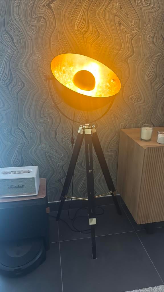 Staande lamp, Ophalen