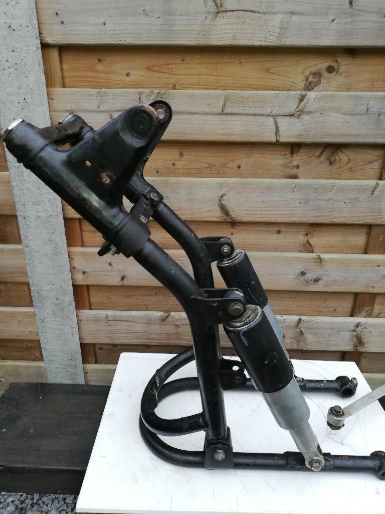 Fourche pivotante pour side-car, Enlèvement, Utilisé