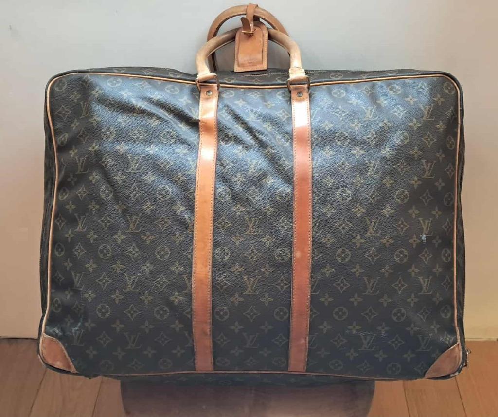 Louis Vuitton – Valise souple Sirius 45 Monogram 1993 SP1913, Enlèvement, Utilisé, 45 à 55 cm, Cuir