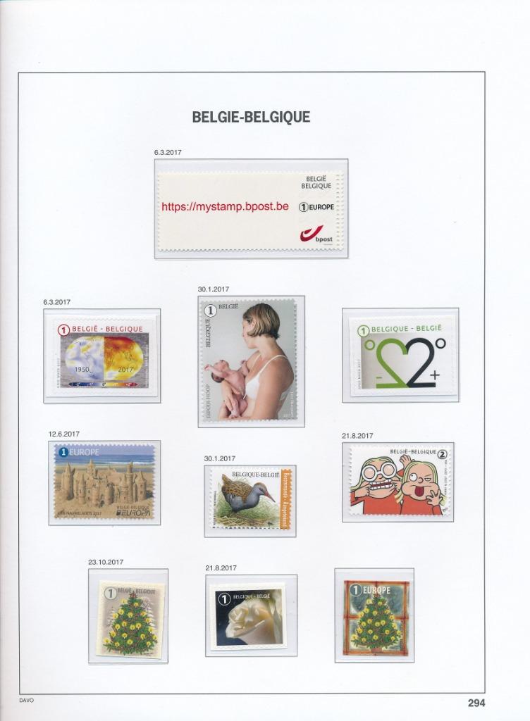 L'année 2017 , moins chère que le prix postal, sur DAVO Luxe, Neuf, Enlèvement ou Envoi, Non oblitéré, Gomme originale