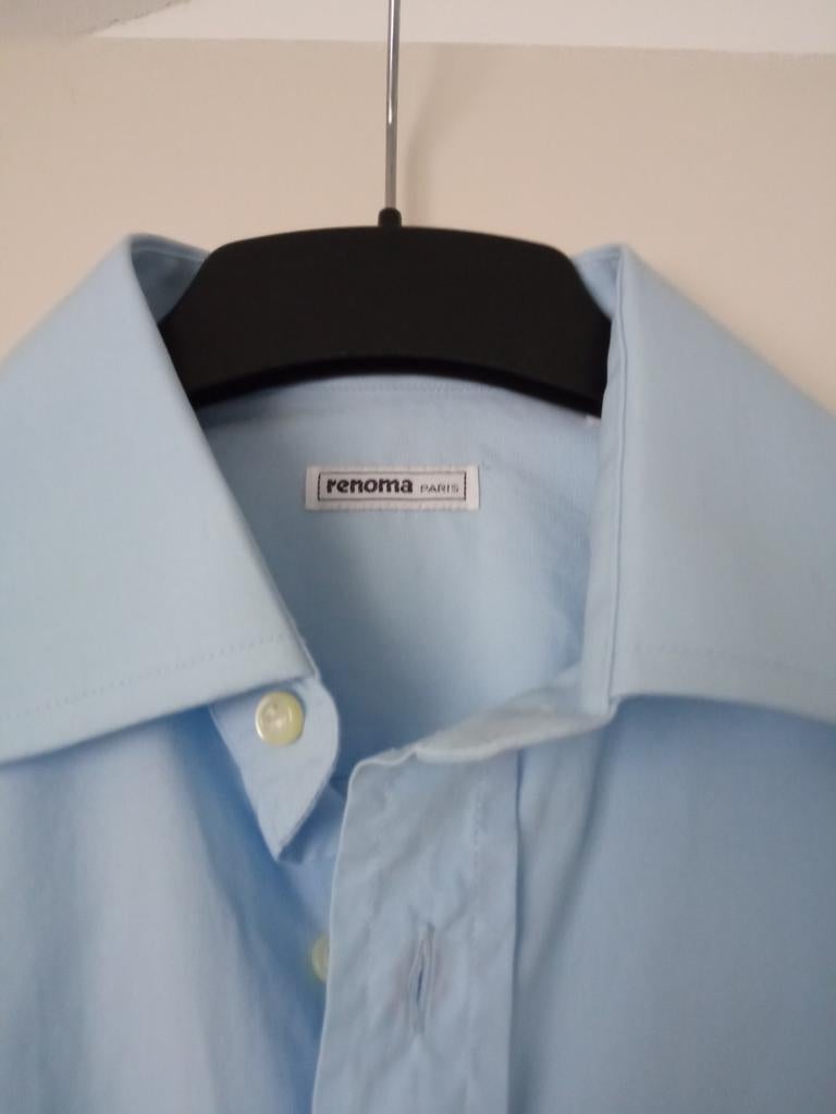 Chemise Renoma Paris Mt 40 15 3/4 neuve jamais portée, Neuf, Tour de cou 39/40 (M), Renoma Paris, Enlèvement ou Envoi