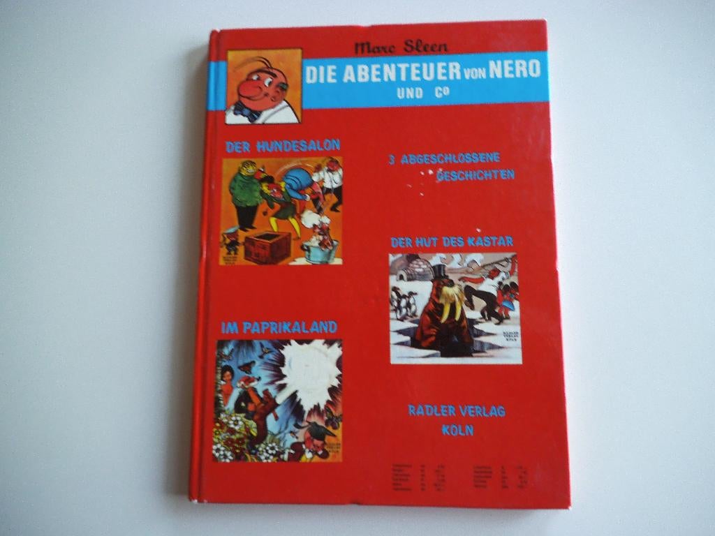 Die abenteuer von Nero und co  HC 1972 3 verhalen, Gelezen, Marc Sleen, Eén stripboek, Ophalen of Verzenden