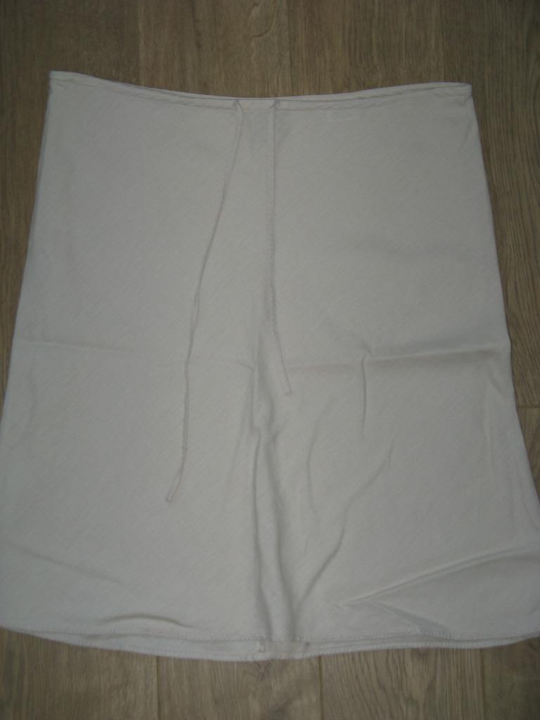 Linnen rok, H&M, maat 38/M Prima staat, Kleding | Dames, Maat 38/40 (M), H&M, Verzenden, Beige