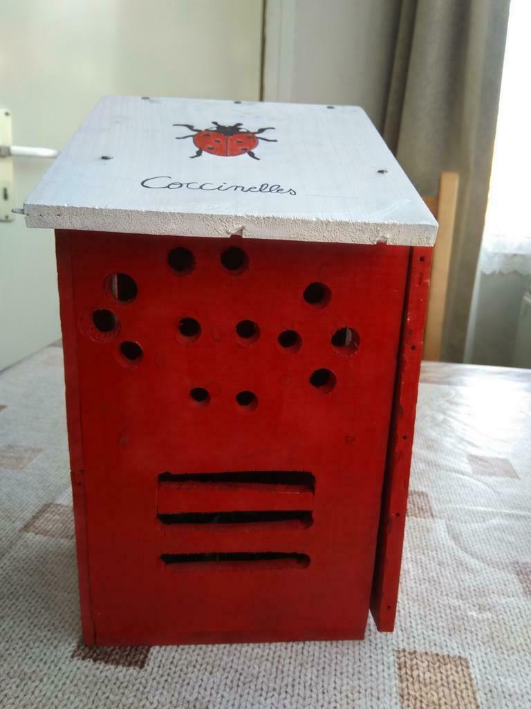 Hôtel à coccinelle ou autre insecte, projet d'école, Enlèvement ou Envoi, Comme neuf
